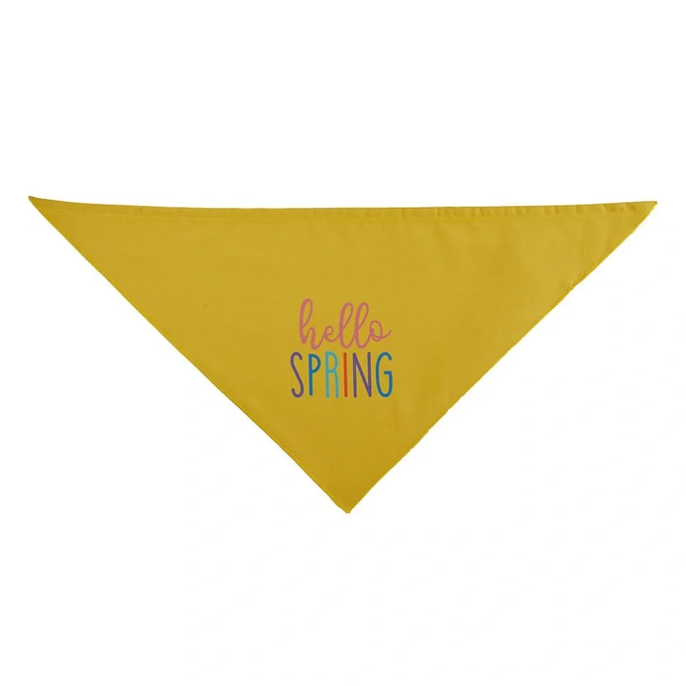NWT New Top Paw Hello Spring Reversible Pet Dog Bandana Dog Large/X-Large